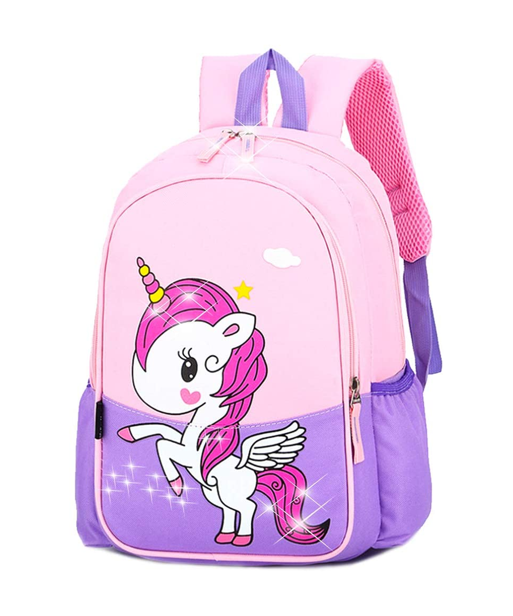  Animepark Pink Yellow Sky Bling Unicorn School Backpack  Unicorn Backpack Lightweight Kids School Bookbag Girls Casual Daypack For  Backing to School Gifts